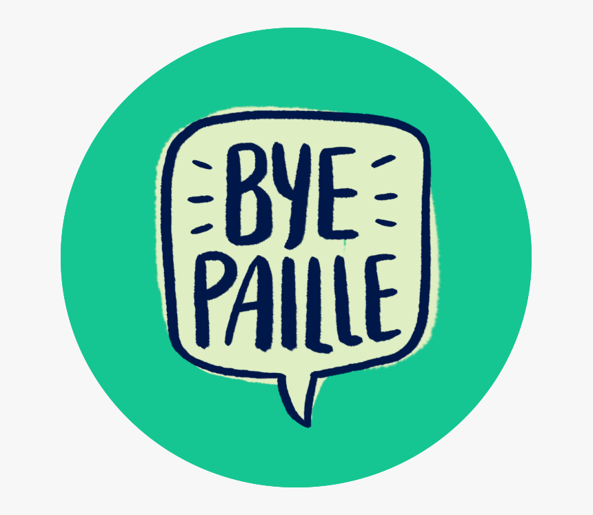 Logo Bye Paille - Pas De Pailles, HD Png Download