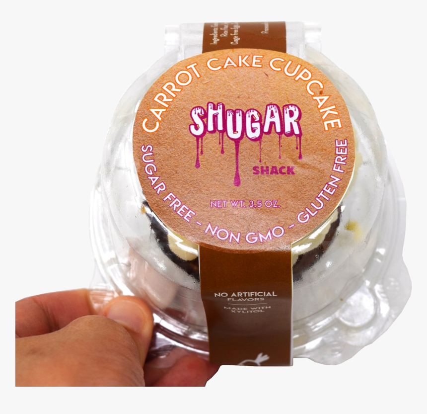 Boxed Carrot Cupcake The Shugar Shack - Chocolate, HD Png Download