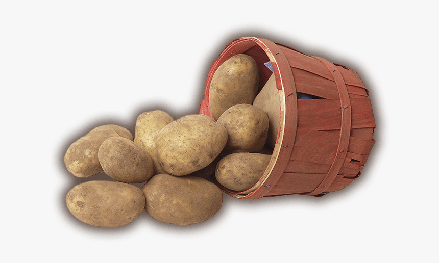 Basket Of Potatoes Transparent, HD Png Download