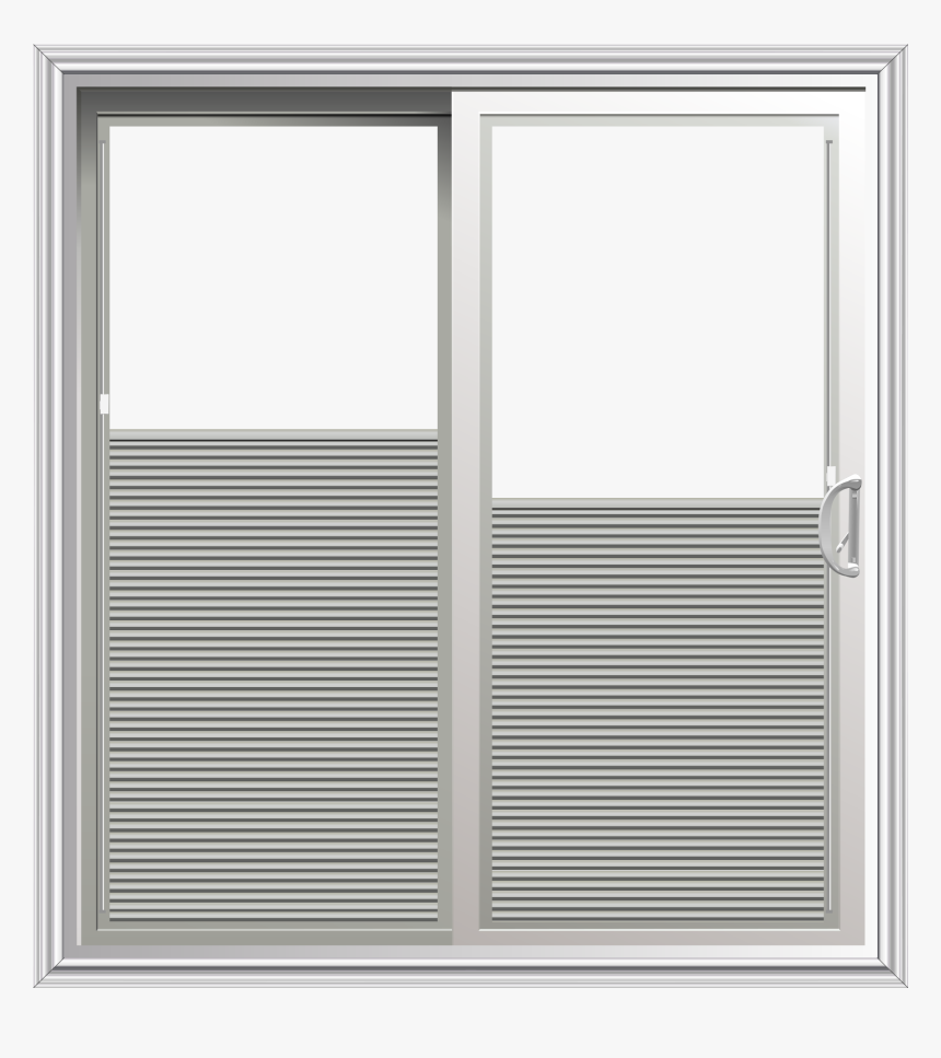 Sliding Glass Door - Window Blind, HD Png Download