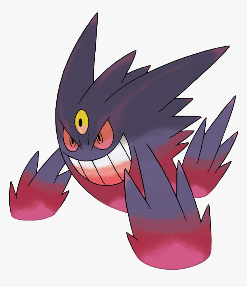 Image - Mega Gengar, HD Png Download