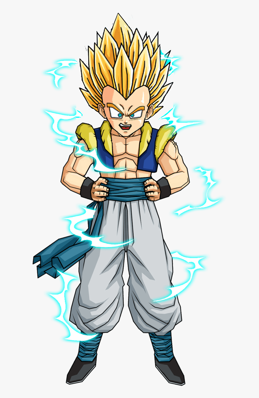 Dragon Ball Z Gotenks Ssj2 , Png Download, Transparent Png