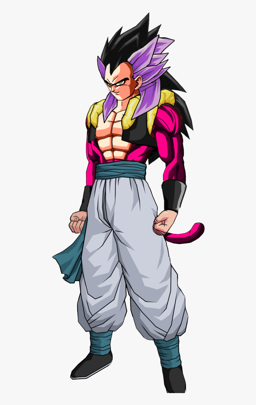 Dragon Ball Gotenks Ssj4 , Png Download - Ssj4 Gotenks, Transparent Png