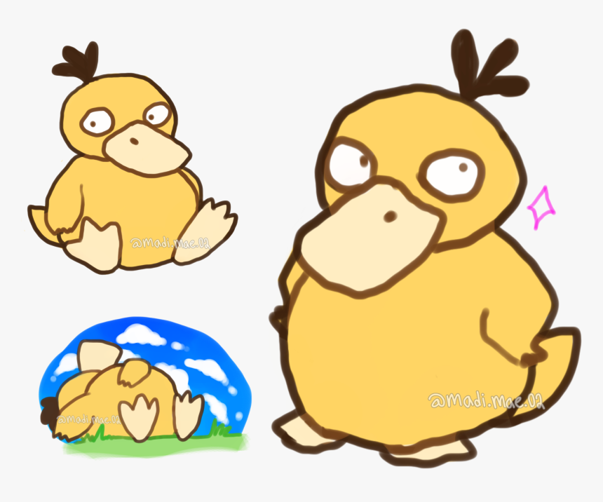 Psyduck Png , Png Download - Cartoon, Transparent Png