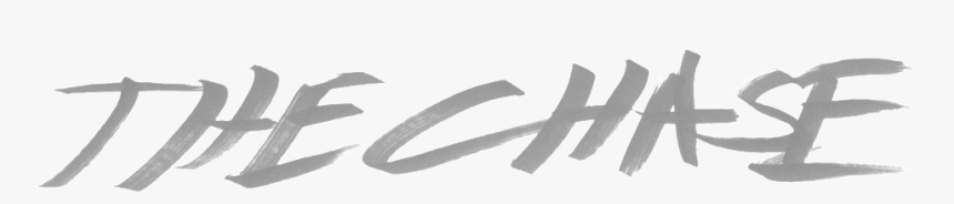 The-chase - Calligraphy, HD Png Download