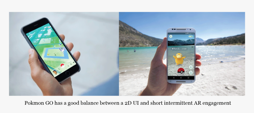 Person Playing Pokemon Go, HD Png Download