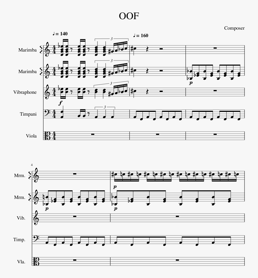 Sheet Music, HD Png Download
