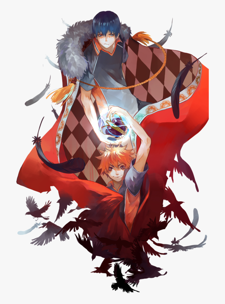 Transparent Hinata Shouyou Png - Kageyama And Hinata King, Png Download