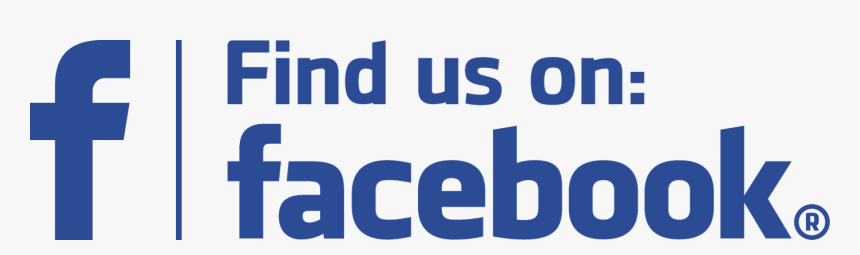 Find Us On Facebook - Electric Blue, HD Png Download