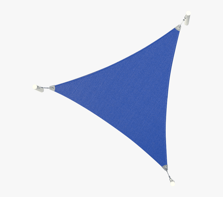 Triangle Sail Shade Top View - Sail Shade Top View, HD Png Download