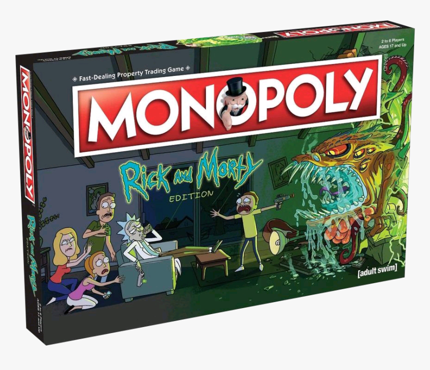Rick And Morty Edition , Png Download - Monopoly Rick & Morty, Transparent Png