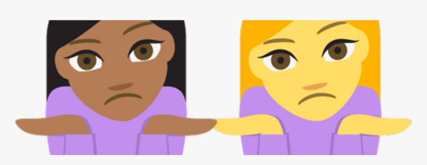 Shrug Funny Emoji Journal - Spallucce, HD Png Download