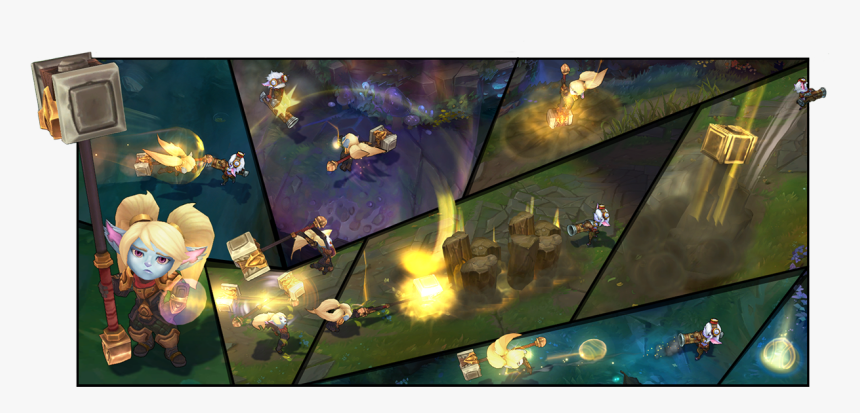 Poppy Lol In Game, HD Png Download