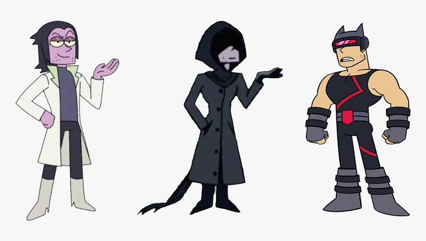 Monk Vector Hooded Figure - Professor Venomous And Shadowy Figure, HD Png Download