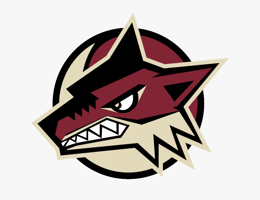 Phoenix Coyotes Nlack Logo, HD Png Download