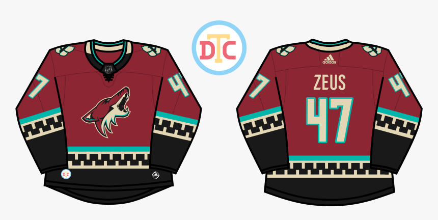 Arizona Coyotes Adidas Concept , Png Download - Illustration, Transparent Png