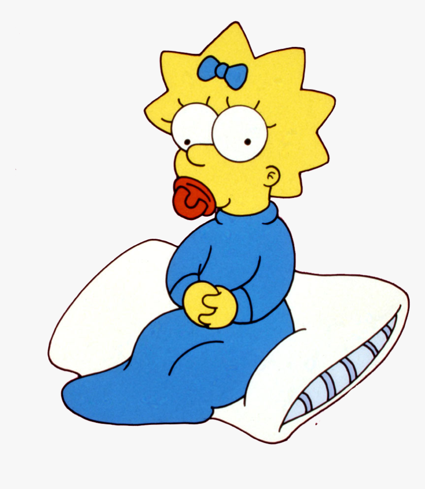 Maggie Simpson Png, Transparent Png