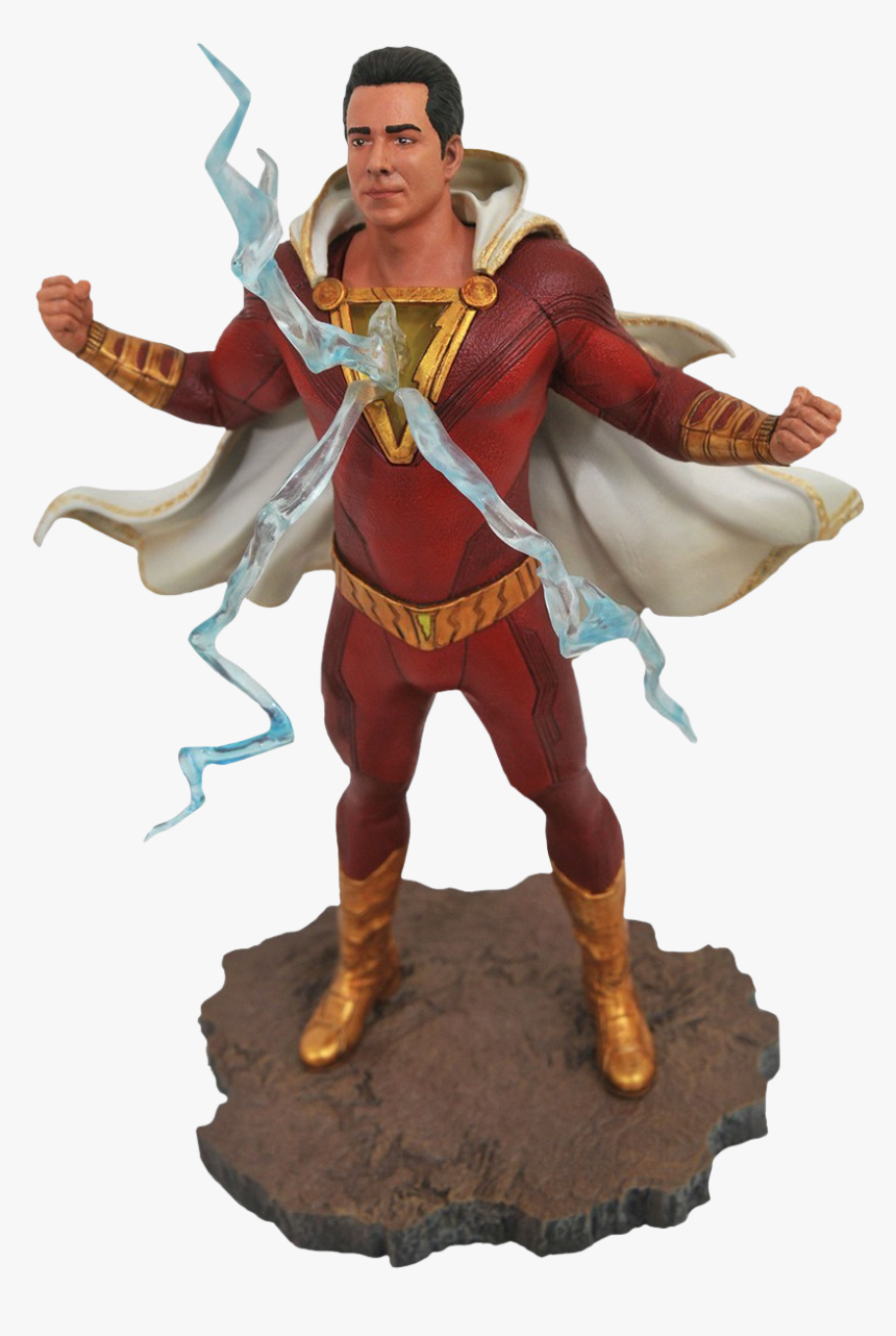 Shazam Dc Gallery 9” Pvc Diorama Statue - Shazam Dc Gallery, HD Png Download