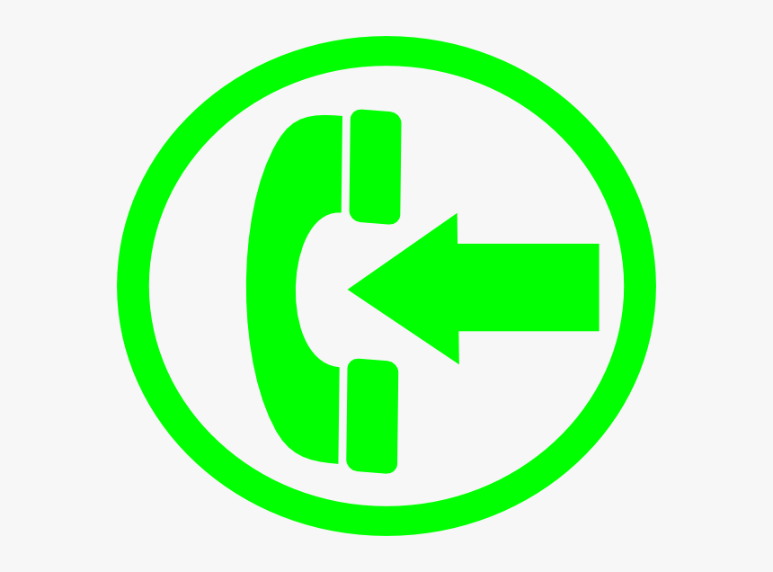 Audio Phone Green Svg Clip Arts - Circle, HD Png Download