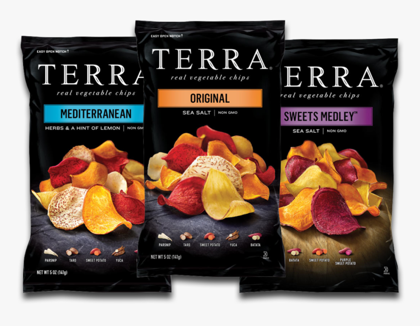 25851 Base Trial Pack V13 - Terra Chips Mediterranean 5oz, HD Png Download