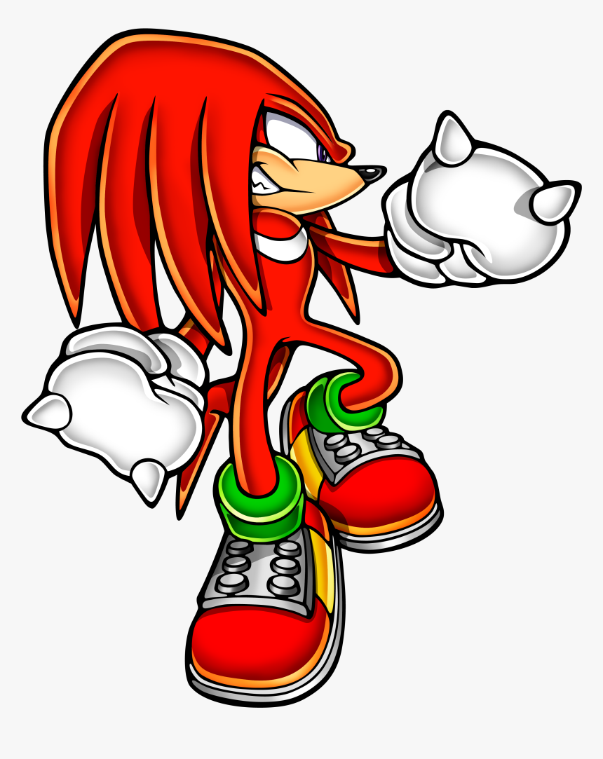 Knuckles The Echidna Side, HD Png Download