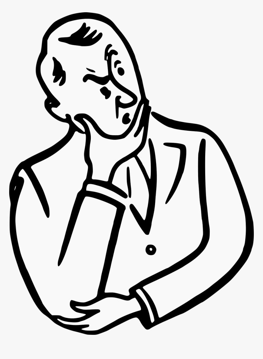 Image From Pixabay - Thinker Clipart, HD Png Download