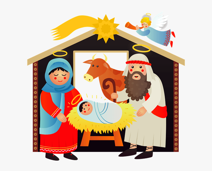 Clipart Nativity Shepherd, HD Png Download