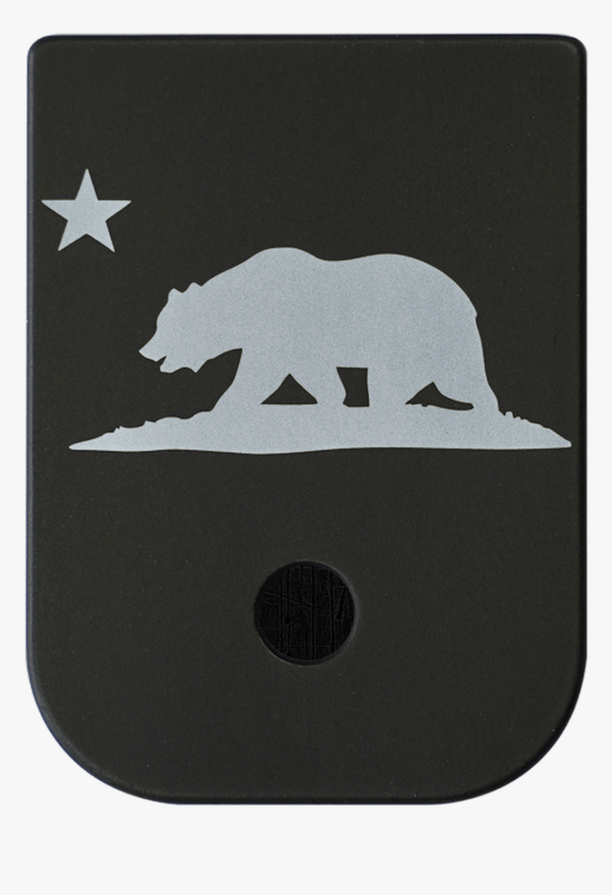 California Flag Titanium Black Traditional Finish Mag, HD Png Download