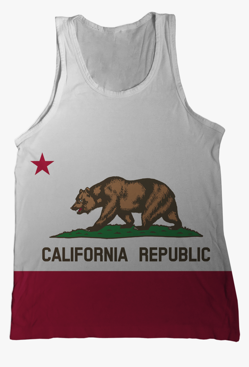 California State Flag Tank Top - California Flag High Resolution, HD Png Download