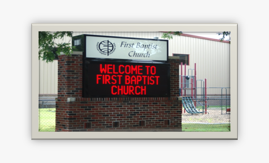 Fbc Welcome Sign - American Baptist Churches Usa, HD Png Download
