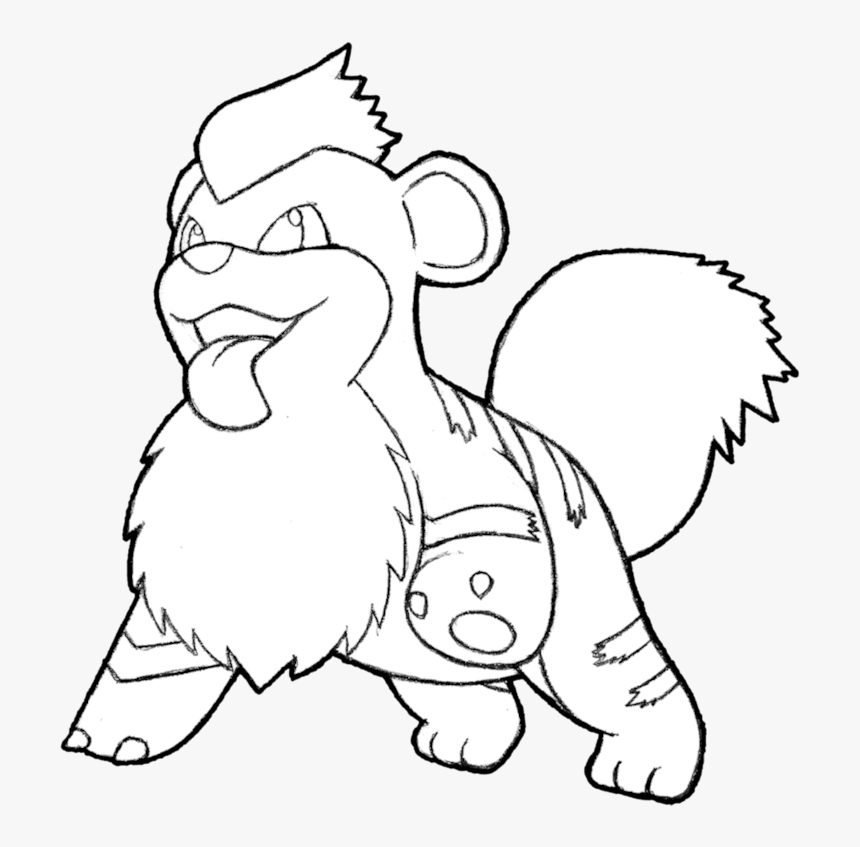 058 Officer Jennyjamesmorrison S Growlithe By Realarpmbq - Cartoon, HD Png Download