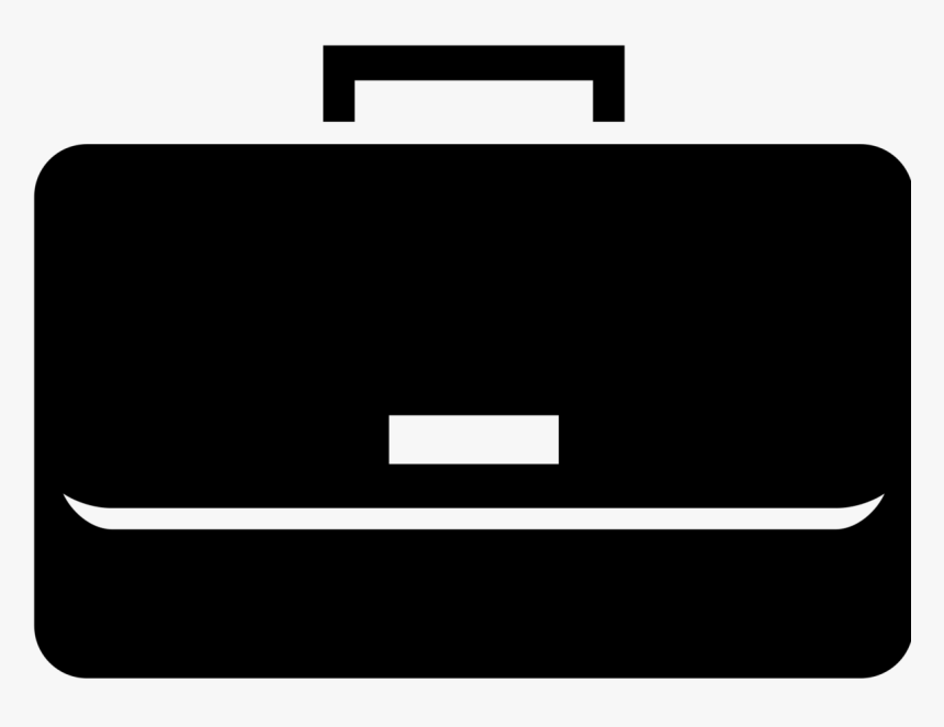 Briefcase Clipart Black Png, Transparent Png