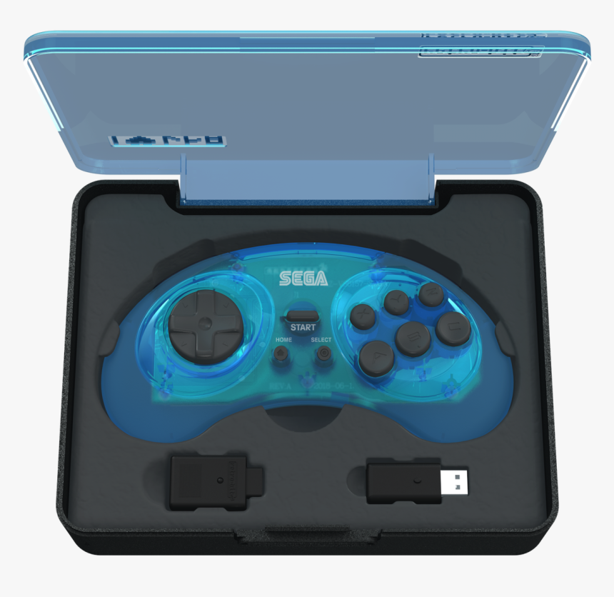 Sega Genesis 8-button Arcade Pad, HD Png Download