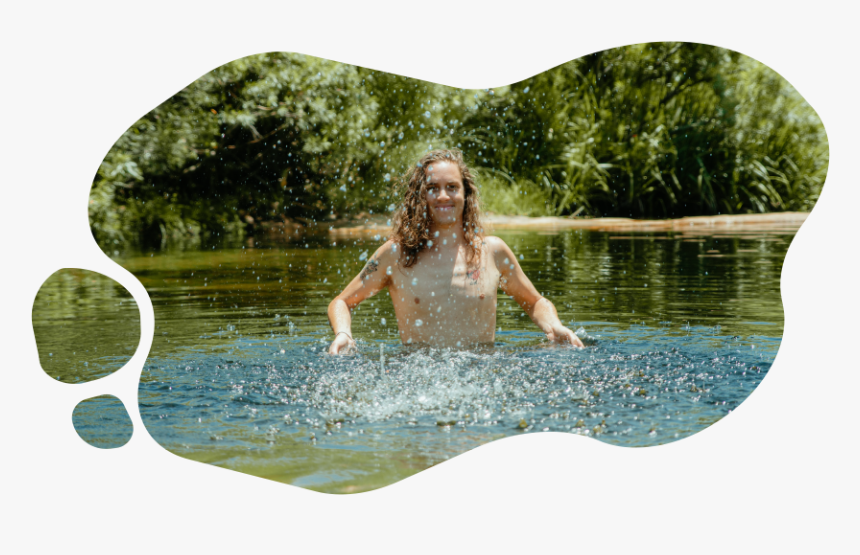 Swimming - Girl, HD Png Download