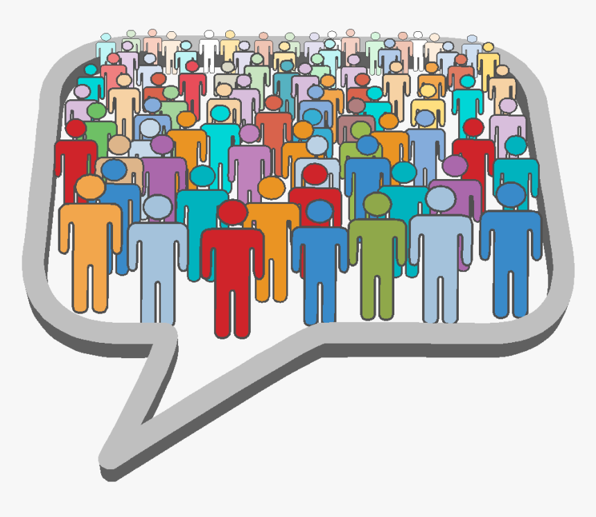 Diverse Audience - Social Media Communication, HD Png Download