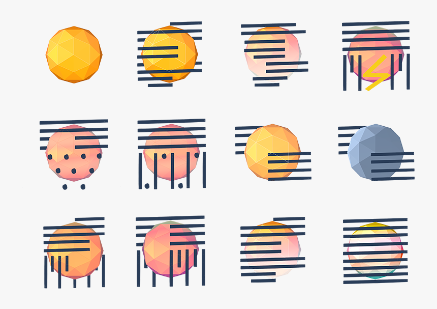 Rain Poly Weather Poly Low Weather Lowpoly C4d, HD Png Download