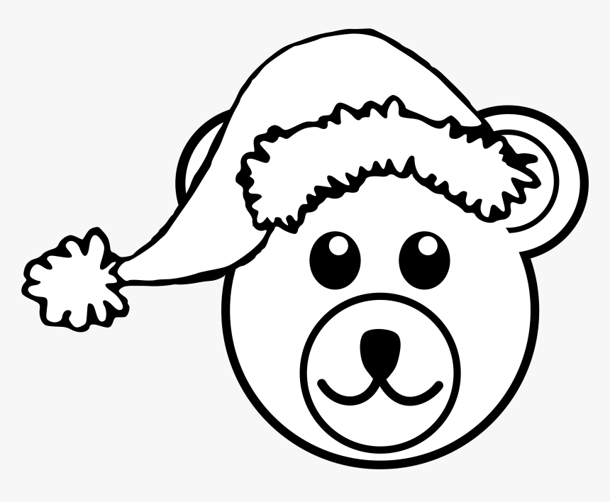 Christmas Clipart Black And White, HD Png Download