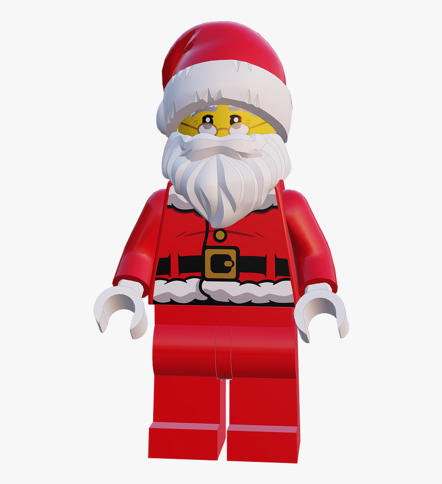 Lego Santa Claus Minifigure, HD Png Download