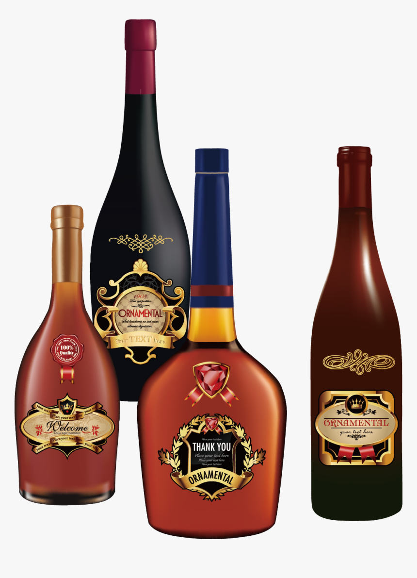 Liqueur Distilled Beverage Baijiu Wine Alcoholic Drink - Bottles Of Alcohol Png, Transparent Png