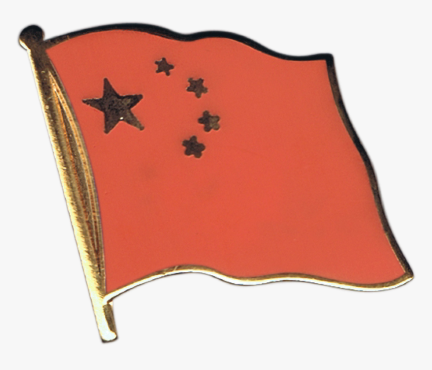 China Flag Pin, Badge - Indian Flag Badge Png, Transparent Png