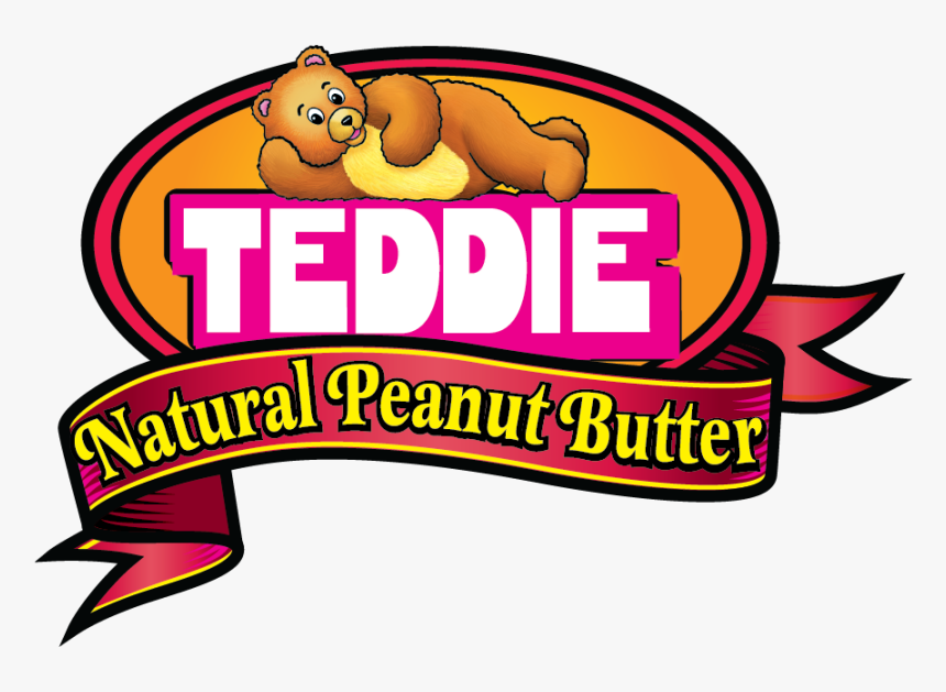 Clipart Lunch Peanuts - Teddie Natural Peanut Butter Logo, HD Png Download
