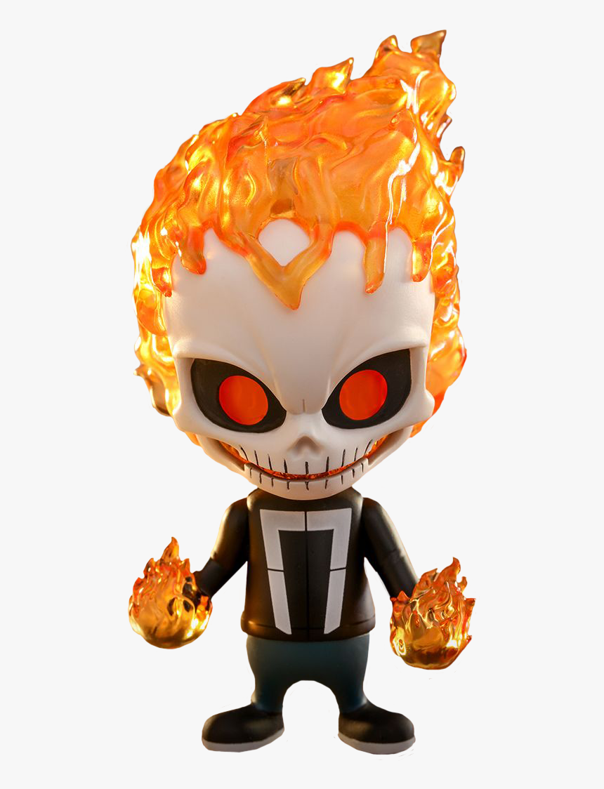 Cosbaby Ghost Rider , Png Download - Hot Toys Cosbaby Ghost Rider, Transparent Png