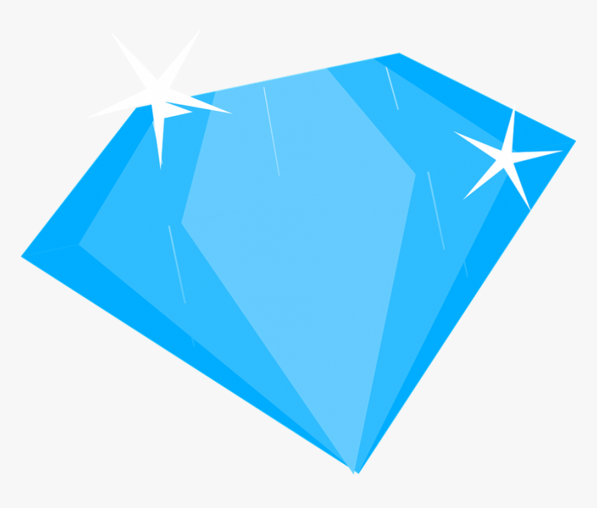 Brilliant Blue Diamond Png Image - Portable Network Graphics, Transparent Png