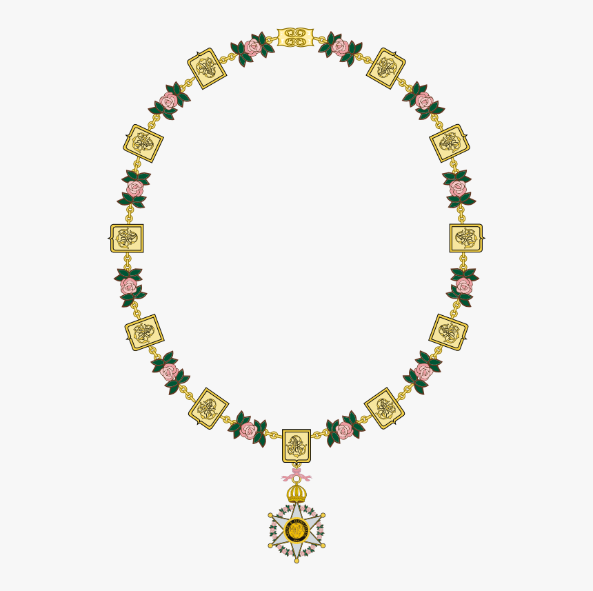 Collar Of The Imperial Order Of The Rose Png Format - Toison D Or Ordre, Transparent Png