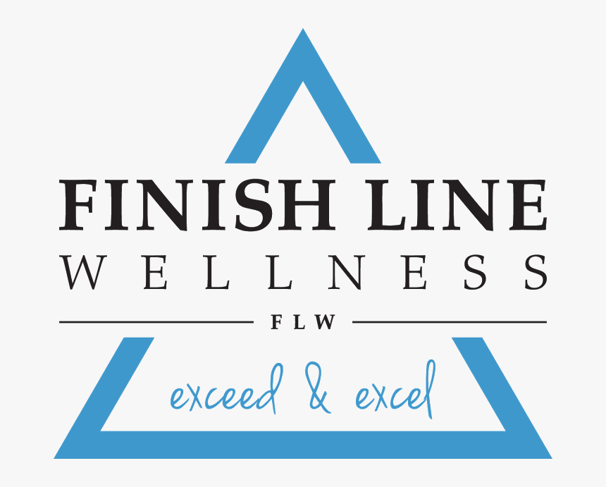 Finish Line Wellness Logo - Triangle, HD Png Download