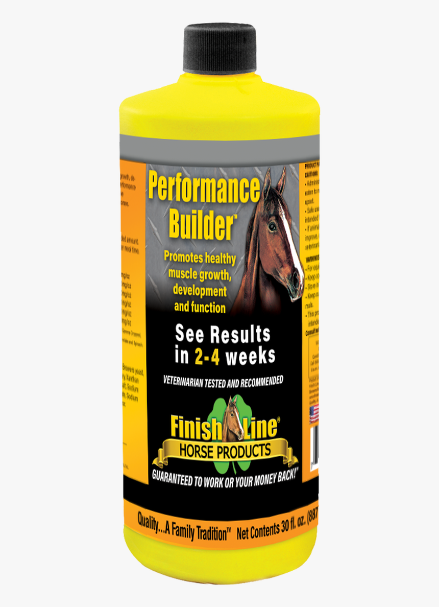 Finish Line Performance Builder - Horse, HD Png Download