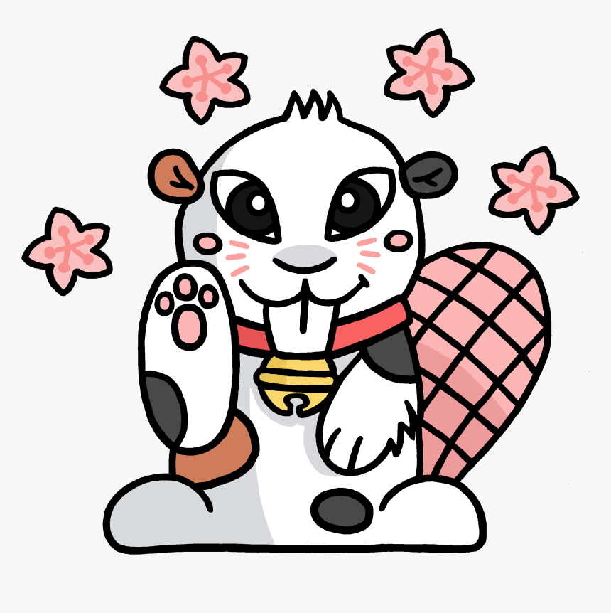 Adsy Beaver Mascot Transparent Png Image - Clipart Hungry, Png Download