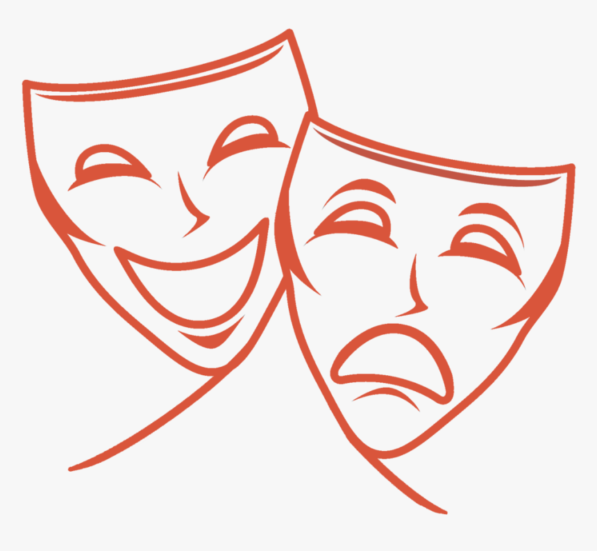 Brightmasks - Theatre Red Face, HD Png Download