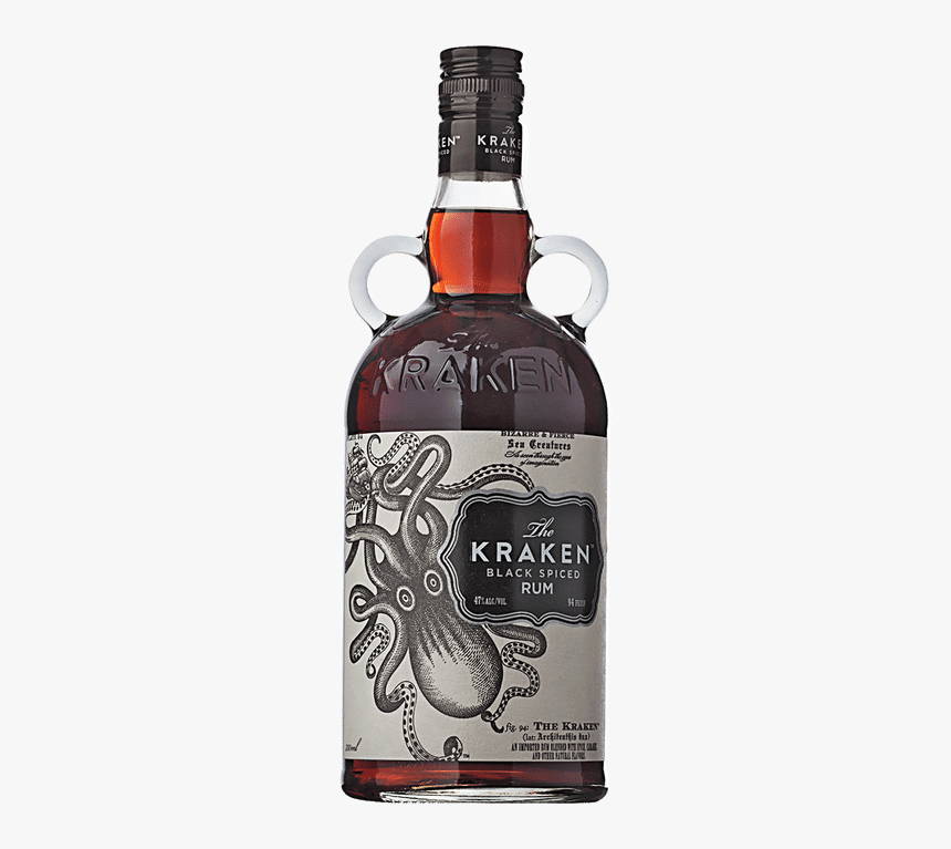Kraken Black Spiced Caribbean Rum, HD Png Download