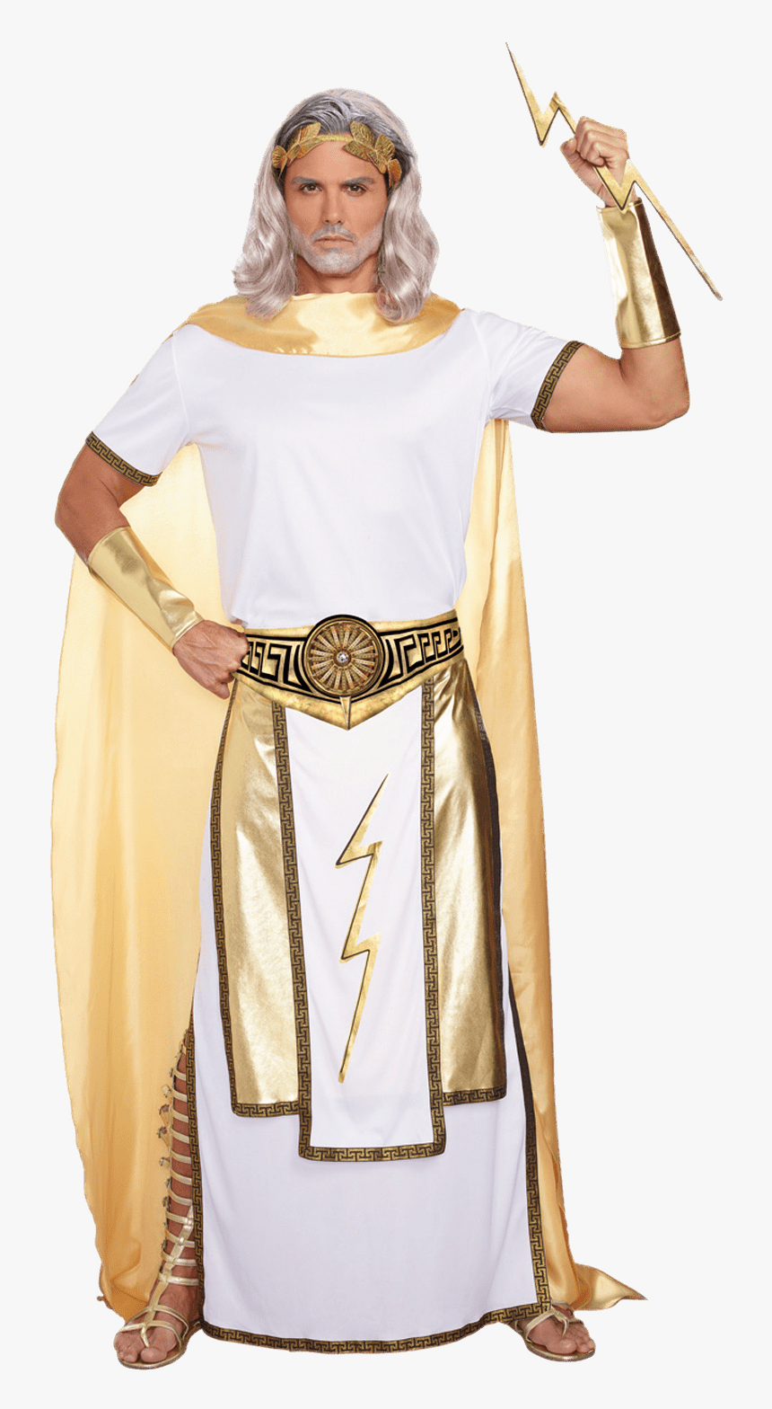 Zeus Costume Diy Greek God Zeus Costume, HD Png Download